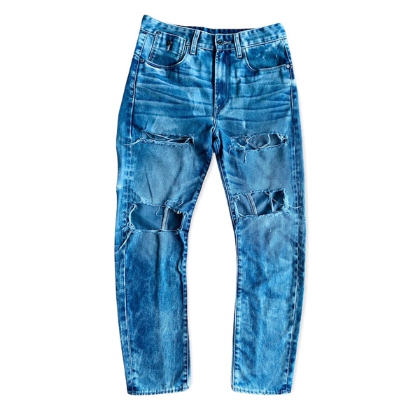 💙G-STAR RAW FOR THE OCEANS TYPE C 3D Super Slim Distressed Jeans - Picture 3 of 9